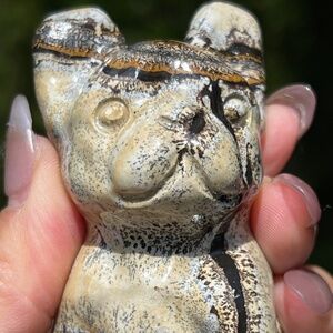 Picture Jasper (1) dog carving |  Crystal